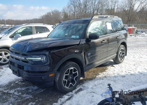 2021 Ford Bronco Sport Big Bend from USA, damaged, VIN 3FMCR9B65MRA12459